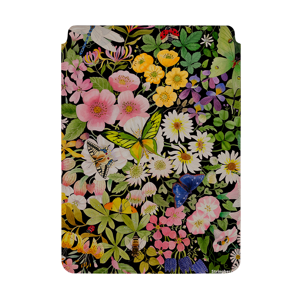 Wild Flowers By Bex Parkin Laptop, Kindle & iPad Sleeve