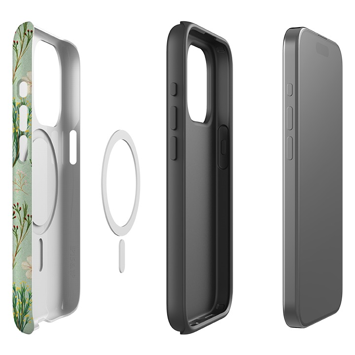 iPhone MagSafe Tough Case - Wild Flowers By Katherine Quinn