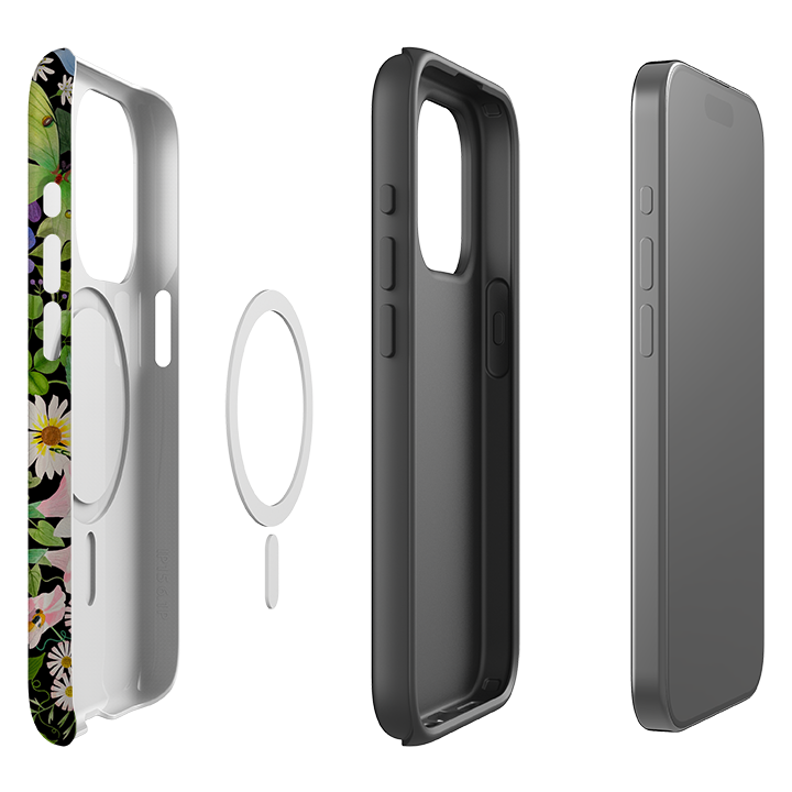 iPhone MagSafe Tough Case -  Wild Flowers By Bex Parkin