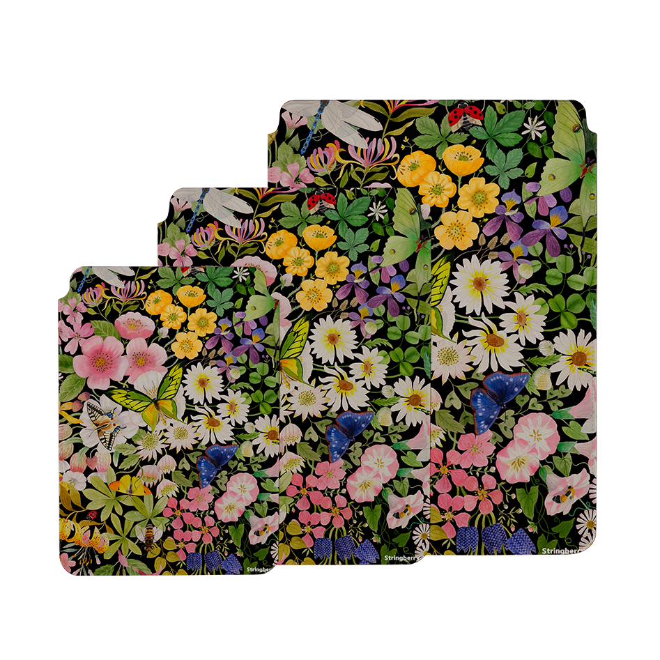 Wild Flowers By Bex Parkin Laptop, Kindle & iPad Sleeve
