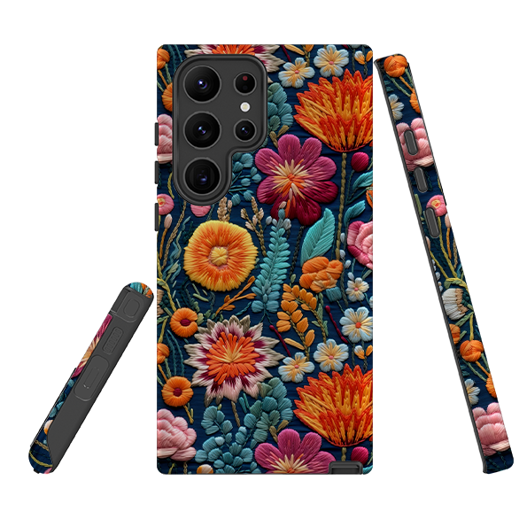 Samsung Tough Case - Wild Summer Flowers