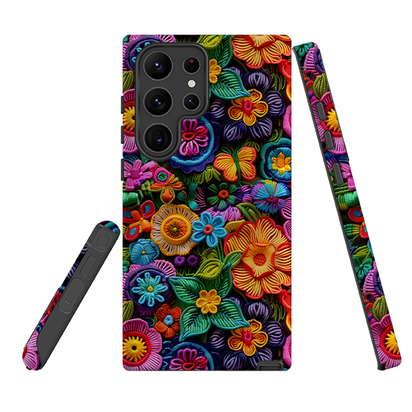 Samsung Tough Case - Wild Summer Flowers II