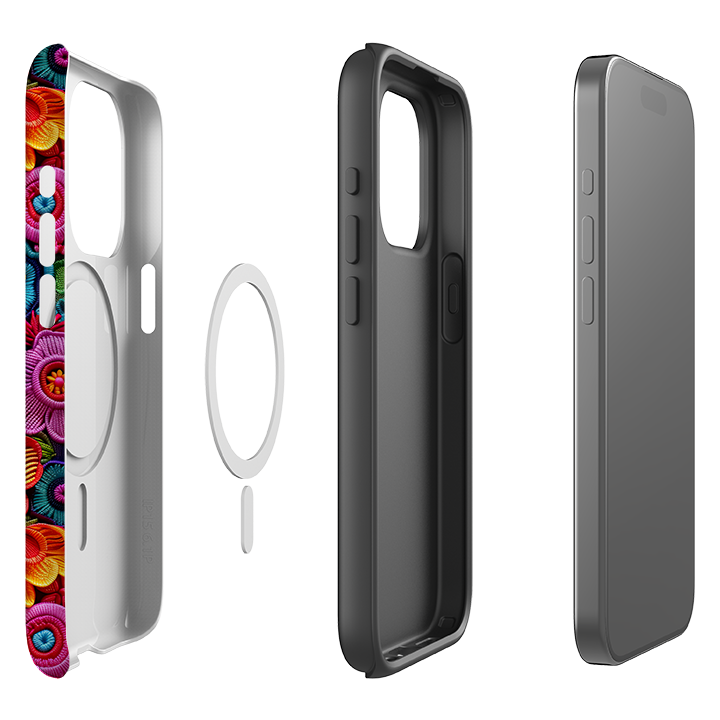 iPhone MagSafe Tough Case - Wild Summer Flowers II