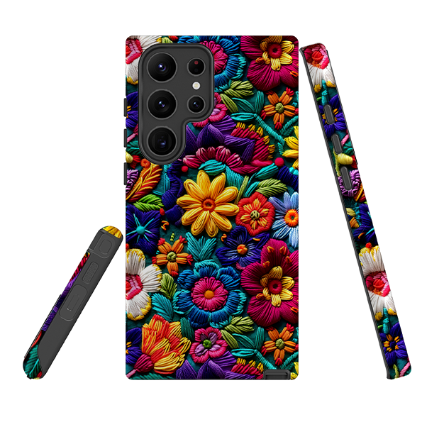 Samsung Tough Case - Wild Summer Flowers IV