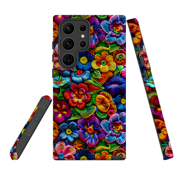Samsung Tough Case - Wild Summer Flowers V