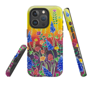 iPhone MagSafe Tough Case - Wildflower Fantasy By Linda Calvert Jacobson