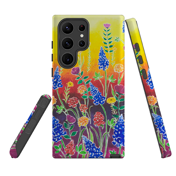 Samsung Tough Case - Wildflowers Fantasy By Linda Calvert Jacobson