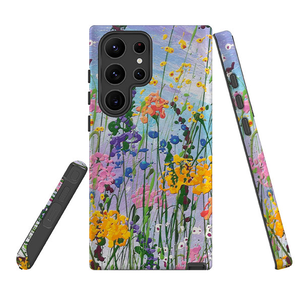 Samsung Tough Case - Wildflowers At Play By Linda Calvert Jacobson