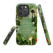 iPhone MagSafe Tough Case -  Wildlife Text By Katherine Quinn
