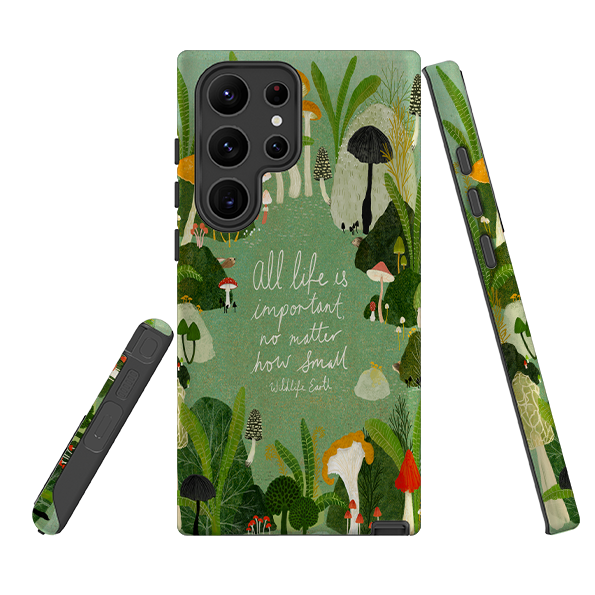 Samsung Tough Case - Wildlife Text By Katherine Quinn