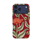 iPhone Tough Case - William Morris Red Floral