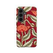 Samsung Tough Case - William Morris Red Floral