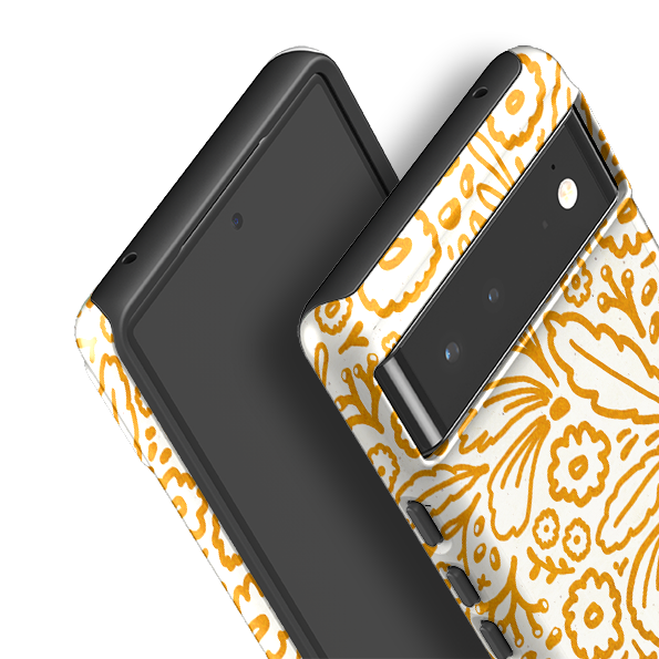 Google Tough Case -  Wind Fall Mustard By Katherine Quinn