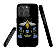 iPhone MagSafe Tough Case - Wings Of Freedom Black By Catherine Rowe