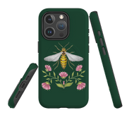 iPhone MagSafe Tough Case - Wings Of Freedom Emerald By Catherine Rowe