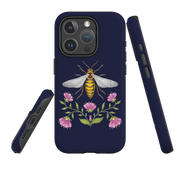 iPhone MagSafe Tough Case - Wings Of Freedom Navy By Catherine Rowe