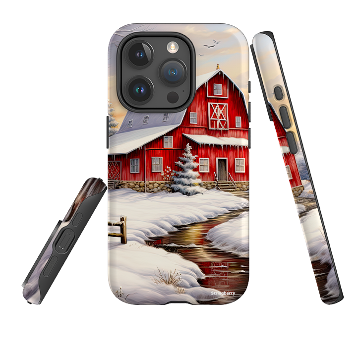 iPhone Tough Case - Winter Barn
