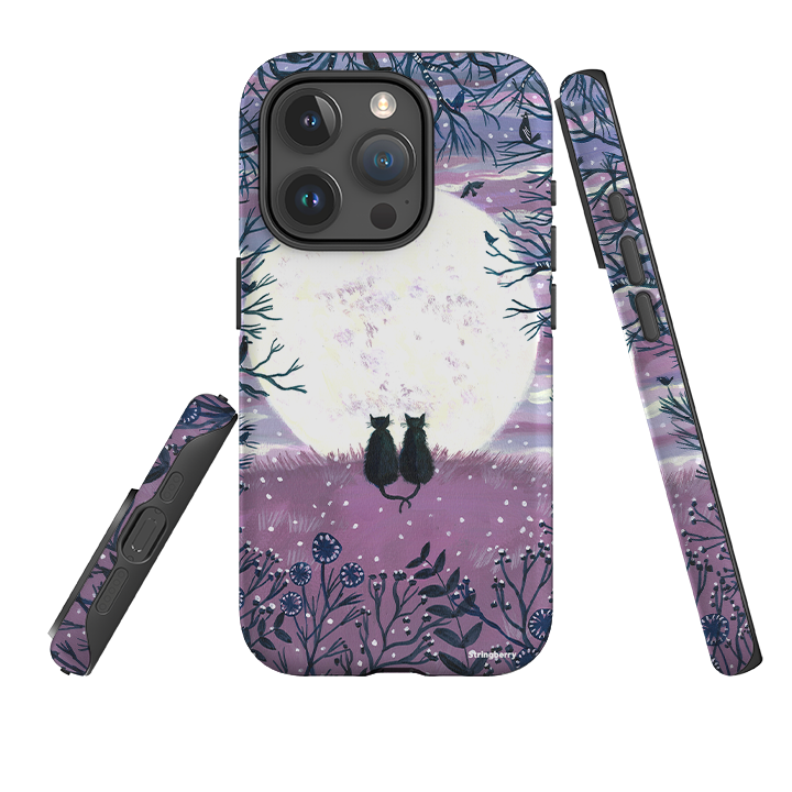 iPhone Tough Case - Winter Cats II By Mary Stubberfield