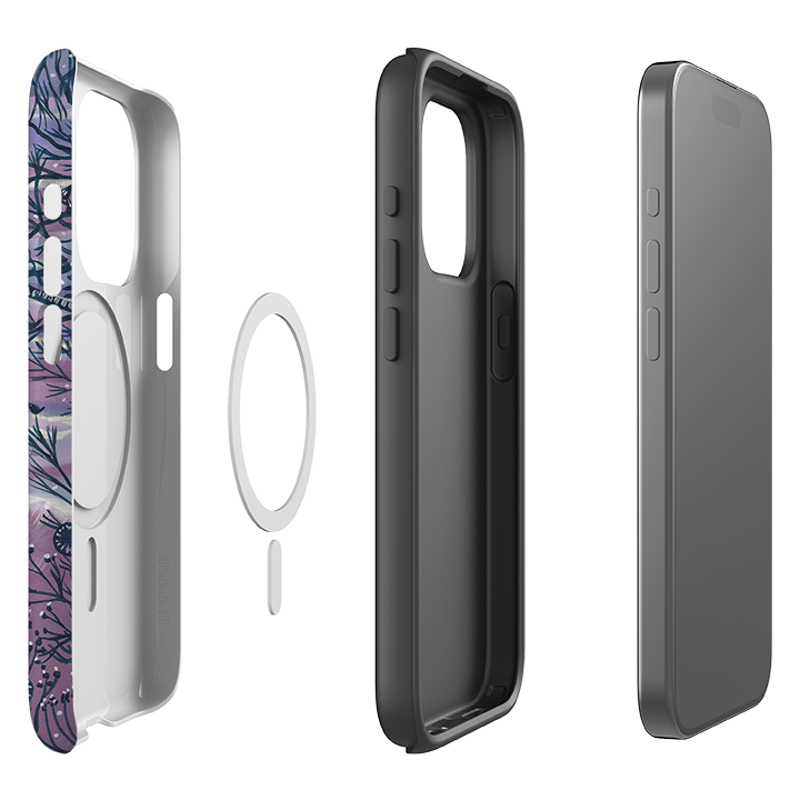 iPhone MagSafe Tough Case - Winter Cats II By Mary Stubberfield