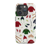 iPhone Tough Case - Winter Clothes By Katherine Quinn