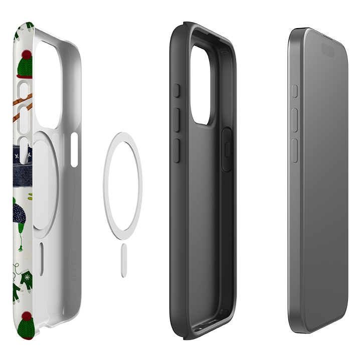 iPhone MagSafe Tough Case - Winter Clothes By Katherine Quinn