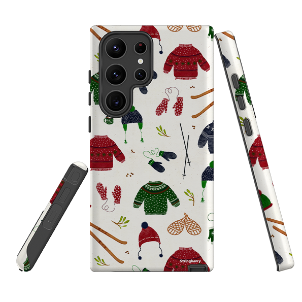 Samsung Tough Case - Winter Clothes By Katherine Quinn