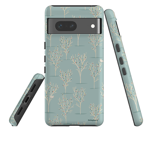 Google Tough Case -  Winter Forest By Katherine Rowe