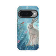 Google Tough Case - Winter Hare By Mary Stubberfield