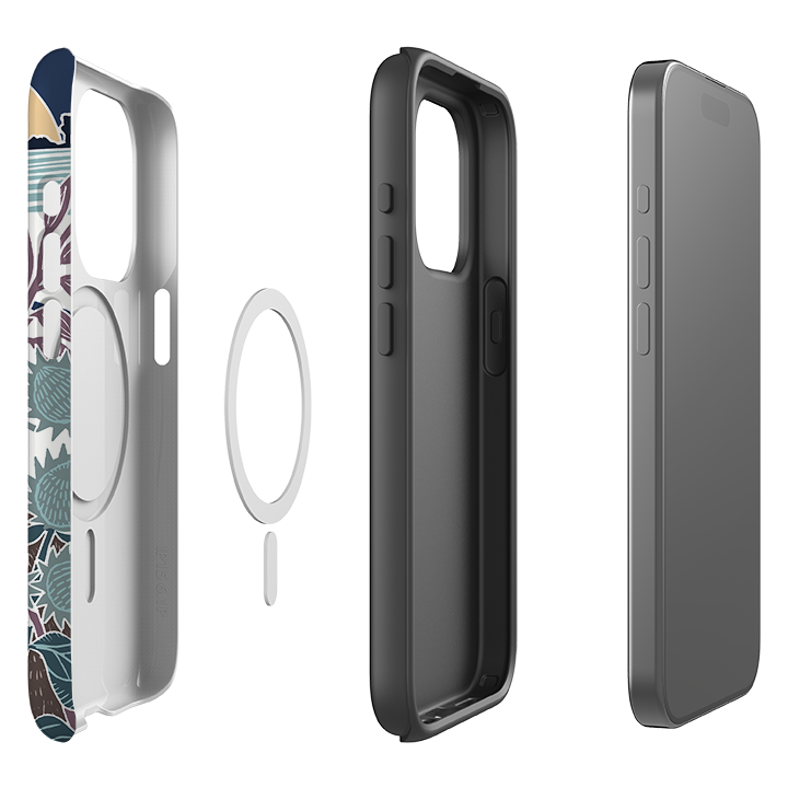 iPhone MagSafe Tough Case -  Winter Hare By Kate Heiss