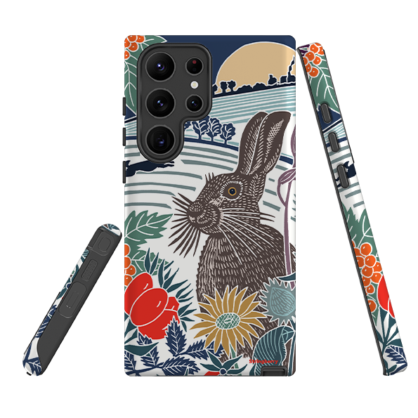 Samsung Tough Case - Winter Hare By Kate Heiss
