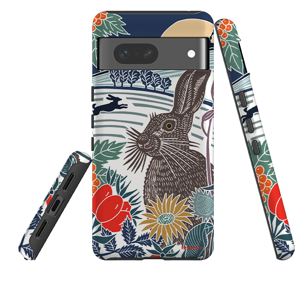 Google Tough Case -  Winter Hare By Kate Heiss