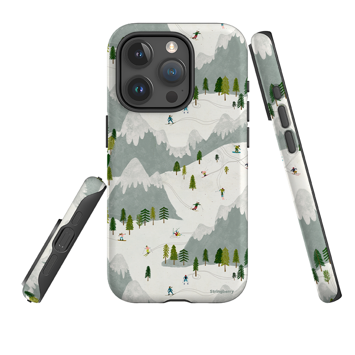 iPhone Tough Case - Winter Landscape I By Katherine Quinn
