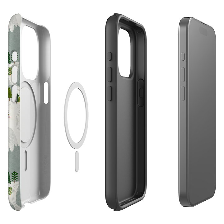 iPhone MagSafe Tough Case - Winter Landscape I By Katherine Quinn