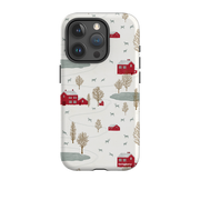 iPhone Tough Case - Winter Landscape II By Katherine Quinn