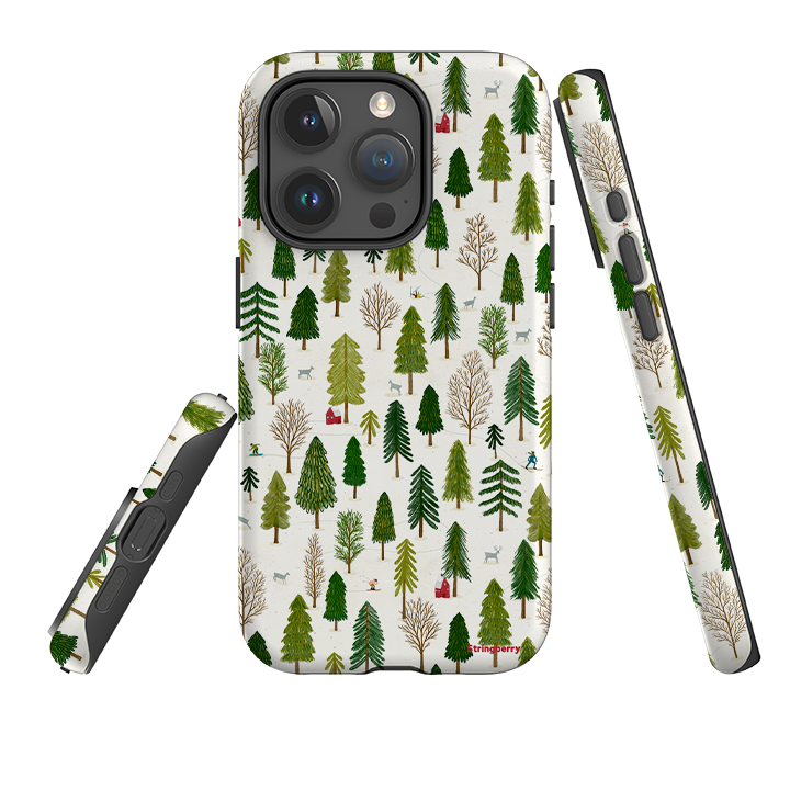 iPhone Tough Case - Winter Landscape IV By Katherine Quinn