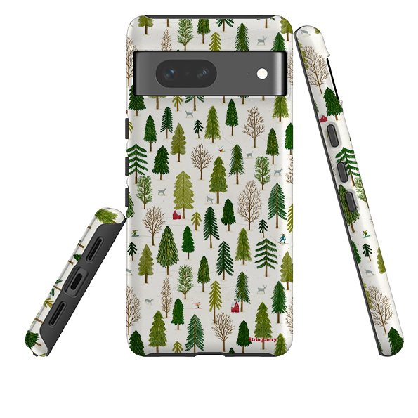 Google Tough Case -  Winter Landscape IV By Katherine Rowe