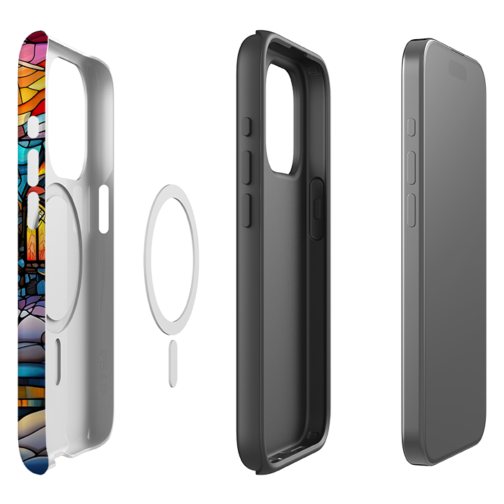 iPhone MagSafe Tough Case -  Winter Mosaic II