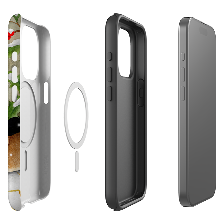 iPhone MagSafe Tough Case - Winter Mouse By Bex Parkin
