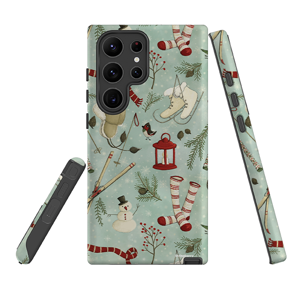 Samsung Tough Case - Winter Pattern By Maja Lindberg