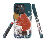 iPhone MagSafe Tough Case -  Winter Squirrel By Kate Heiss