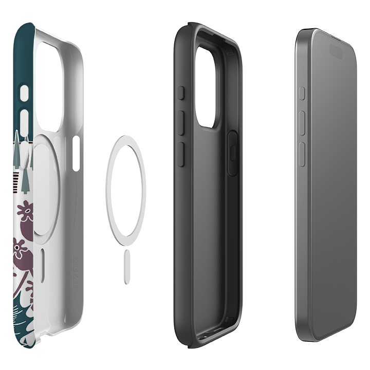iPhone MagSafe Tough Case -  Winter Squirrel By Kate Heiss