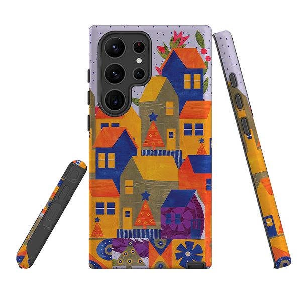 Samsung Tough Case - Winter Village I By Tracey English