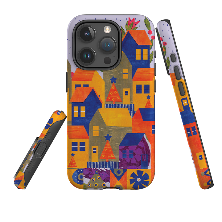 iPhone Tough Case - Winter Village I By Tracey English