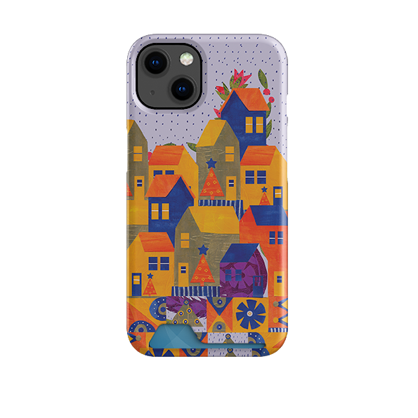 Winter Village I Case and Card Case By Tracey English