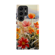 Samsung Tough Case - Winter Wild Flowers II