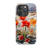 iPhone Tough Case - Winter Wild Flowers III
