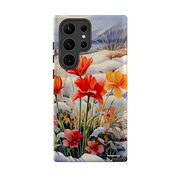 Samsung Tough Case - Winter Wild Flowers III
