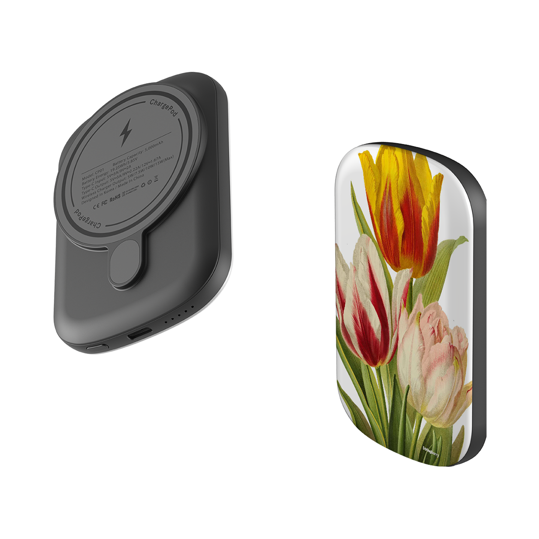 MagSafe Power Bank - With Tulips
