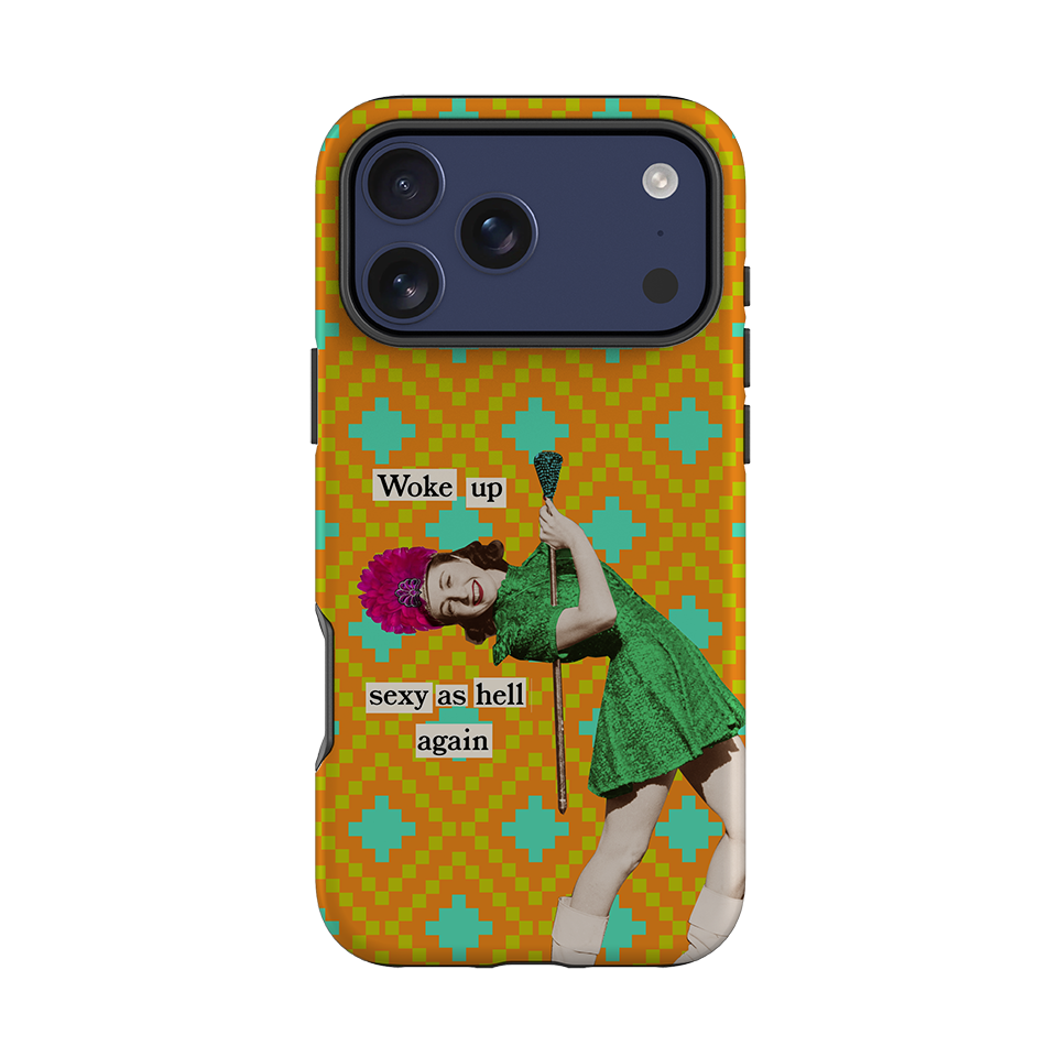 iPhone Tough Case - Woke Up By Clare Jordan