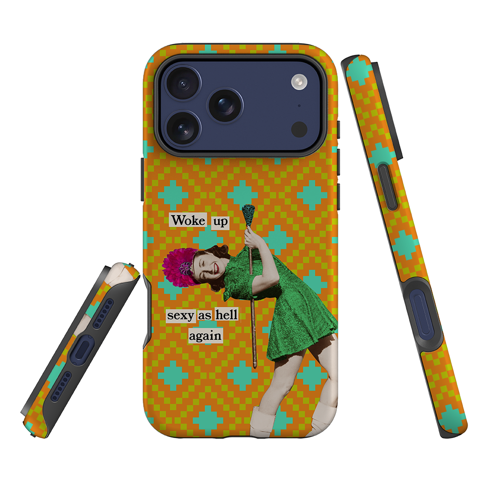 iPhone Tough Case - Woke Up By Clare Jordan